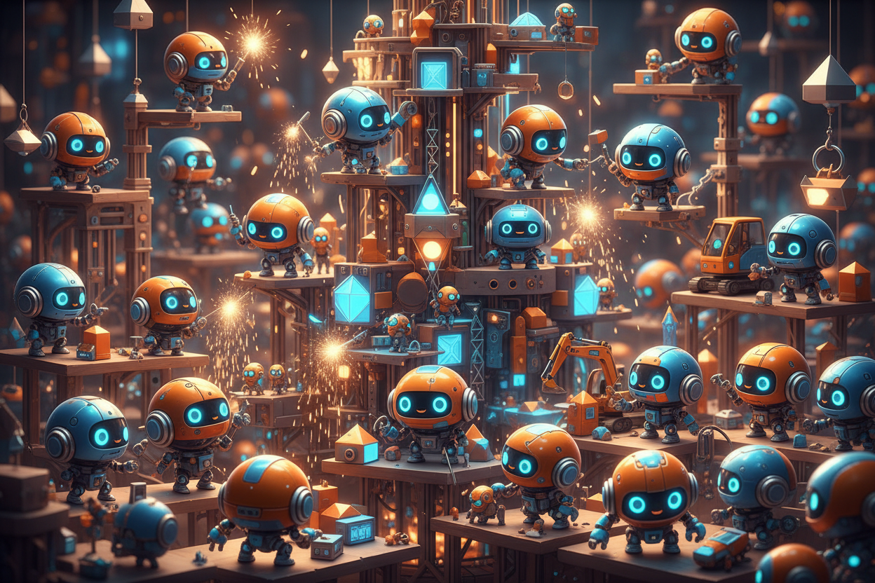 200+ Mini AI Worker Reels Bundle