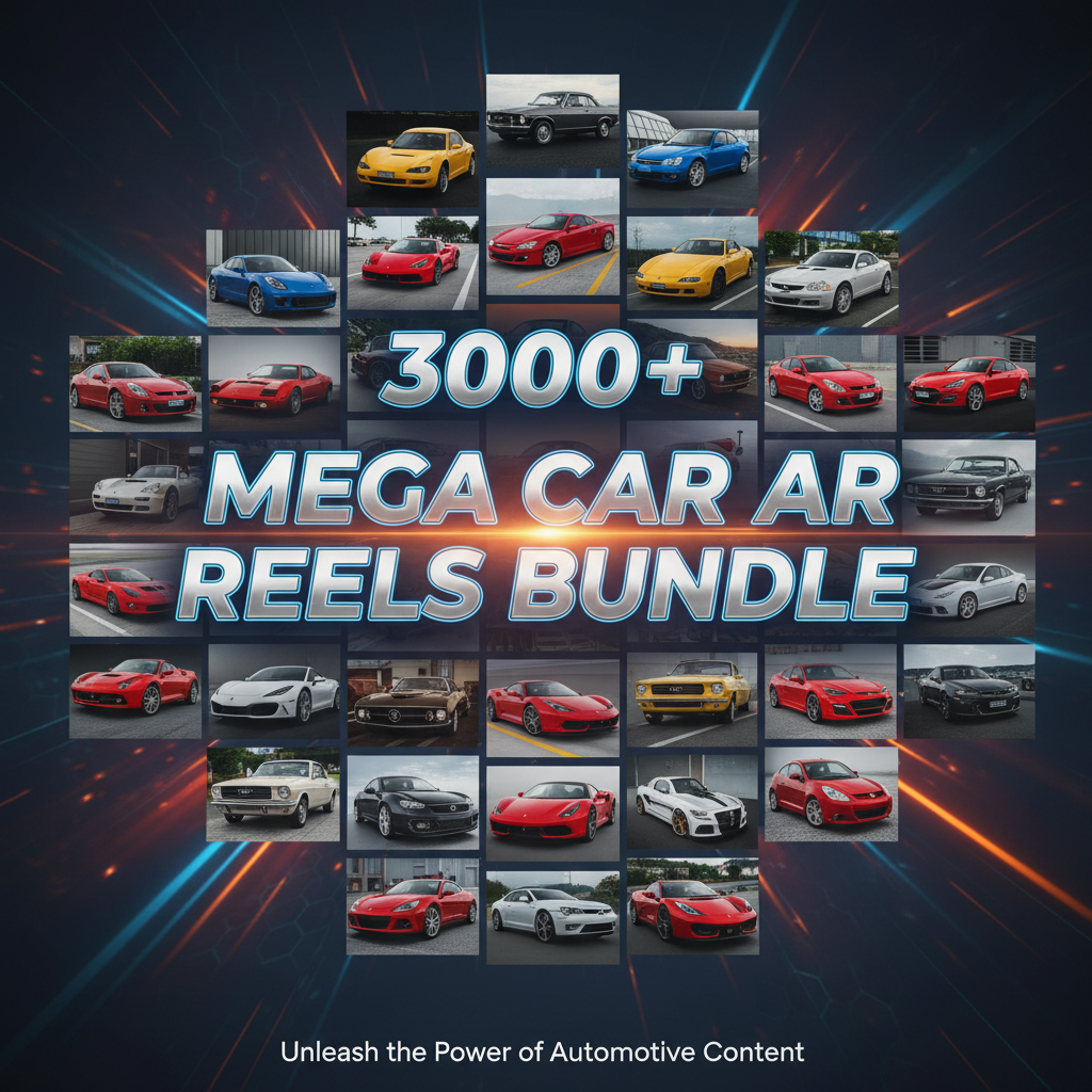 3000+ Mega Car Reels Bundle