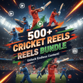 500+ Indian Cricket Reels Bundle