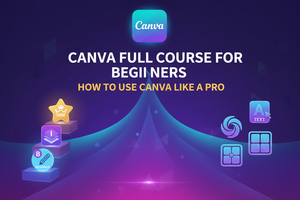 Canva Full Course for Beginners – How to Use Canva Like a Pro