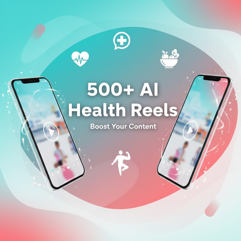 500+ AI Health Reels Bundle (Hindi)