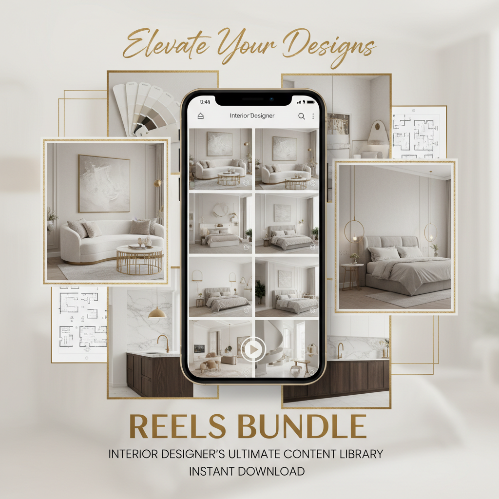 Interior Designer Reels Bundle