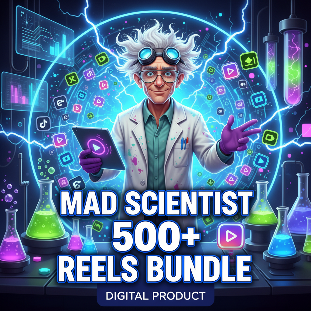 Mad Scientist 500+ Reels Bundle