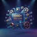 P-1 | 2200+ Movie Clip Reels Bundle