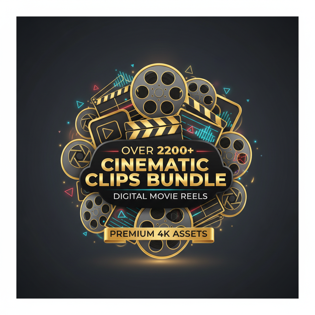 P-4 | 2200+ Movie Clip Reels Bundle